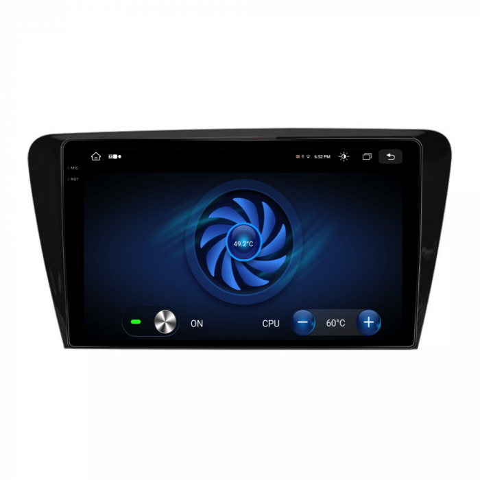 Navigatie Android Dedicata Skoda Octavia 3 (2013-2018) Display 2K, 4Gb Ram, 64Gb stocare, Bluetooth, WiFi, Waze, Carplay [5]