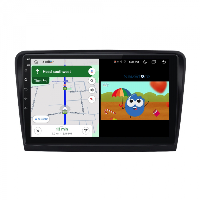Navigatie Dedicata Skoda Superb 2 (2008-2015), 10Inch, 2Gb Ram, 64Gb Stocare, Carplay [5]