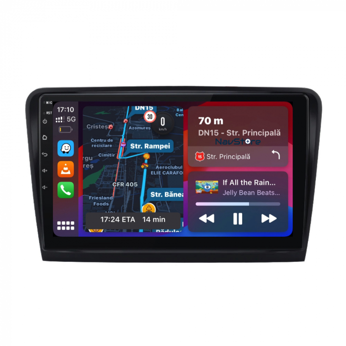 Navigatie Dedicata Skoda Superb 2 (2008-2015), 10Inch, 2Gb Ram, 64Gb Stocare, Carplay [2]