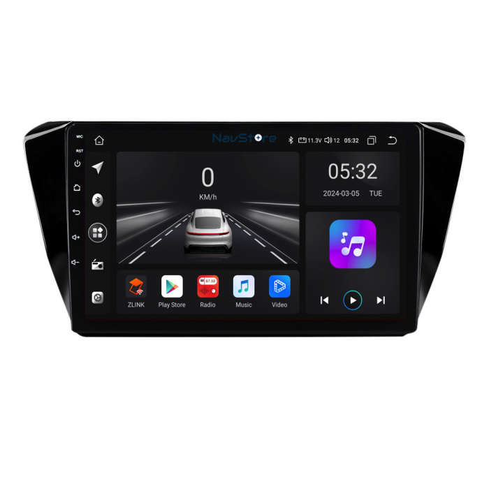Navigatie Android Dedicata Skoda Superb 3 (2015-2019), 10Inch, 4Gb Ram, 64Gb Stocare, Bluetooth, WiFi, Carplay [2]