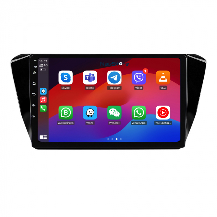 Navigatie Dedicata Skoda Superb 3 (2015-2019), 10Inch, 8Gb Ram, 256Gb Stocare, Carplay [4]