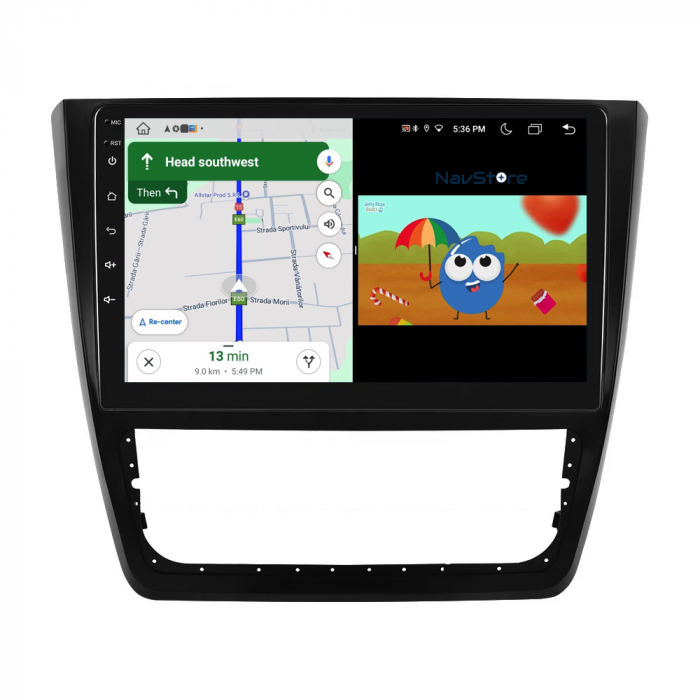 Navigatie Dedicata Skoda Yeti (2009-2017), 10Inch, 1Gb Ram, 32Gb Stocare, Carplay [5]