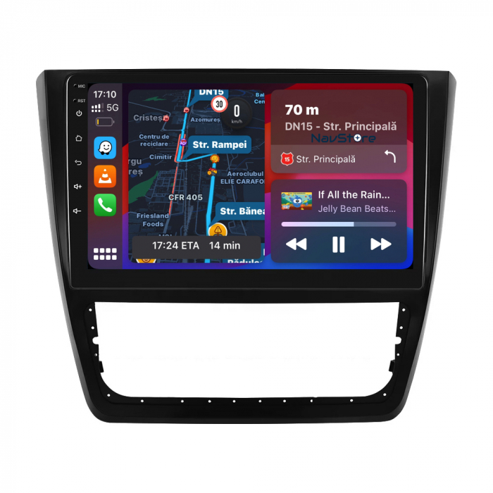 Navigatie Dedicata Skoda Yeti (2009-2017), 10Inch, 8Gb Ram, 256Gb Stocare, Carplay [2]