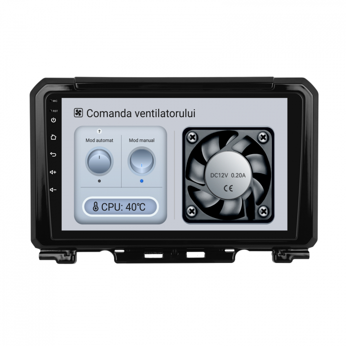 Navigatie Dedicata Suzuki Jimny (2018-2023), 9Inch, 4Gb Ram, 64Gb Stocare, Carplay [3]
