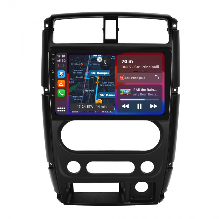 Navigatie Dedicata Suzuki Jimny 3 (2005-2019), 9Inch, 4Gb Ram, 64Gb Stocare, Carplay [2]