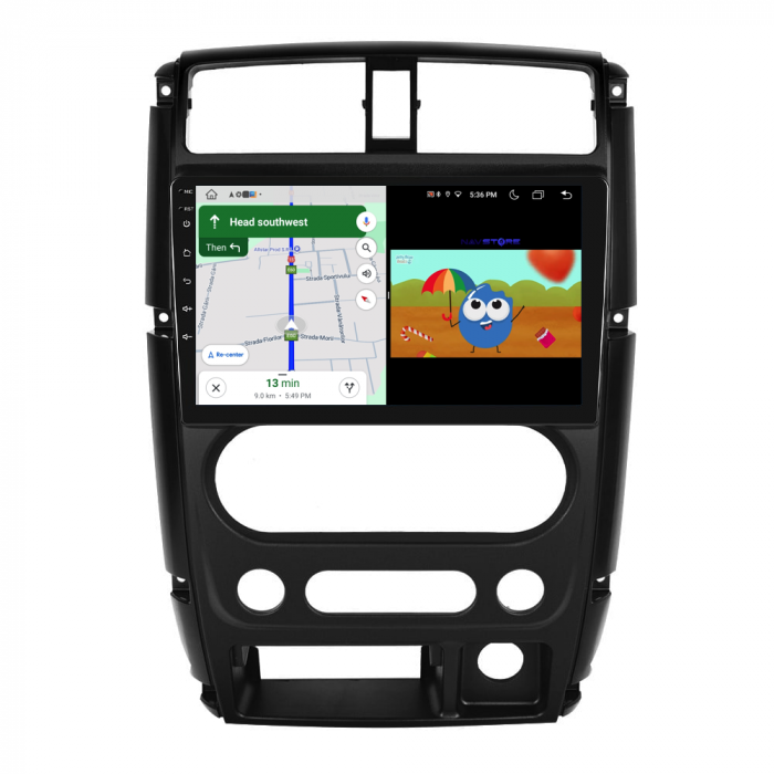 Navigatie Dedicata Suzuki Jimny 3 (2005-2019), 9Inch, 8Gb Ram, 256Gb Stocare, Carplay [5]
