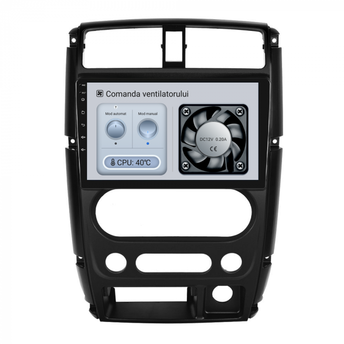 Navigatie Dedicata Suzuki Jimny 3 (2005-2019), 9Inch, 8Gb Ram, 256Gb Stocare, Carplay [6]