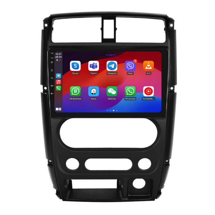 Navigatie Dedicata Suzuki Jimny 3 (2005-2019), 9Inch, 8Gb Ram, 256Gb Stocare, Carplay [4]