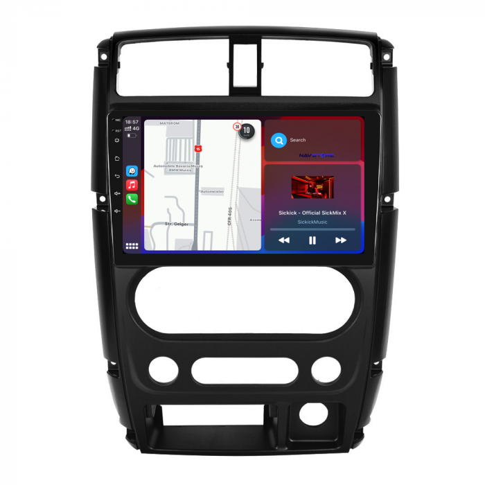 Navigatie Dedicata Suzuki Jimny 3 (2005-2019), 9Inch, 8Gb Ram, 256Gb Stocare, Carplay [3]