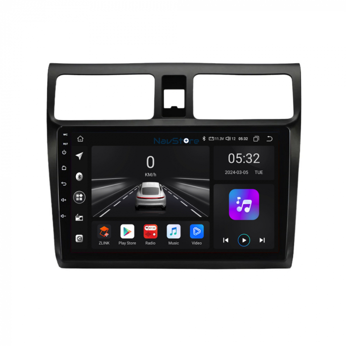 Navigatie Android Dedicata Suzuki Swift (2003-2010), 10Inch, 4Gb Ram, 64Gb Stocare, Bluetooth, WiFi, Carplay [2]