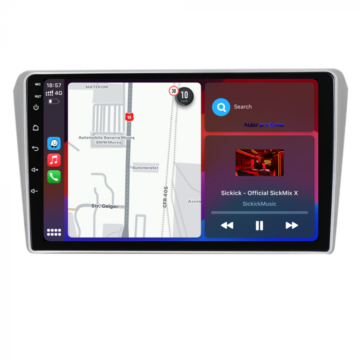 Navigatie Dedicata Toyota Avensis (2002 - 2008), 9 Inch, 2Gb Ram, 64Gb stocare, Carplay [3]