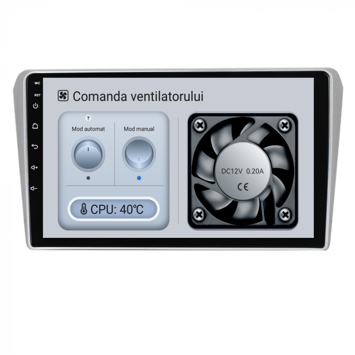 Navigatie Dedicata Toyota Avensis (2002 - 2008), 9 Inch, 6Gb Ram, 128Gb stocare, Carplay [6]