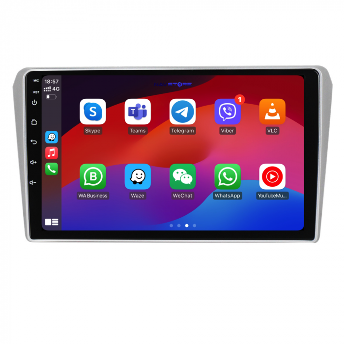 Navigatie Dedicata Toyota Avensis (2002 - 2008), 9 Inch, 6Gb Ram, 128Gb stocare, Carplay [4]