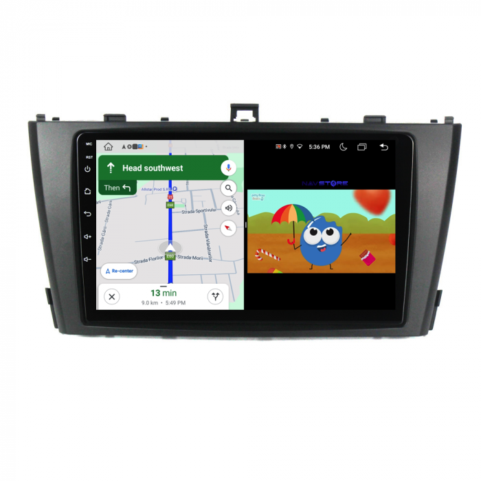 Navigatie Dedicata Toyota Avensis (2008-2015), 9Inch, 6Gb Ram, 128Gb Stocare, Carplay [5]