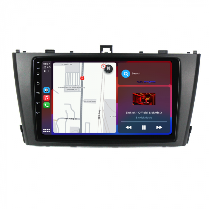 Navigatie Dedicata Toyota Avensis (2008-2015), 9Inch, 6Gb Ram, 128Gb Stocare, Carplay [3]