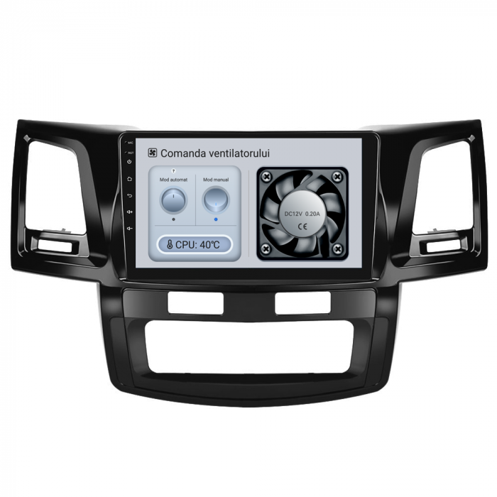 Navigatie Dedicata Toyota Hilux VII (2004 - 2015), 9Inch, 6Gb Ram, 128Gb Stocare, Carplay [6]