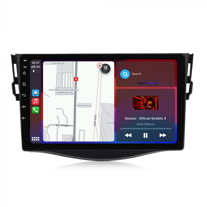 Navigatie Dedicata Toyota Rav 4 (2006-2013), 9Inch, 8Gb Ram, 256Gb Stocare, Carplay [3]