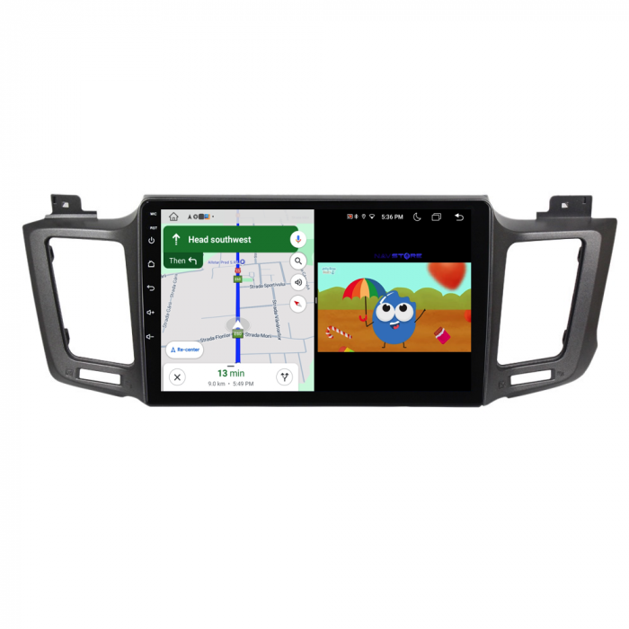 Navigatie Dedicata Toyota Rav 4 (2012-2018), 10 Inch, 4Gb Ram, 64Gb Stocare, Carplay [5]