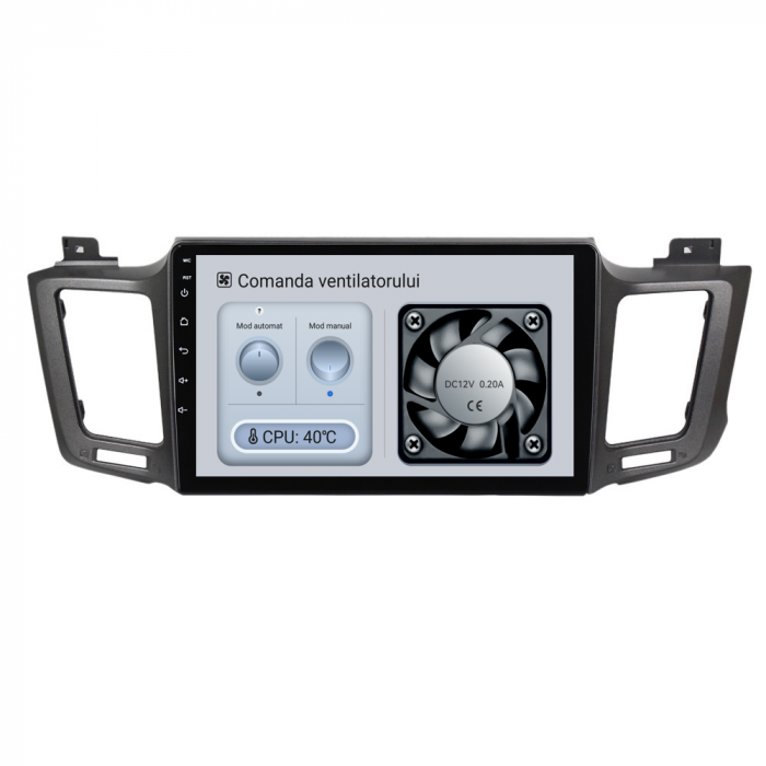 Navigatie Dedicata Toyota Rav 4 (2012-2018), 10 Inch, 6Gb Ram, 128Gb Stocare, Carplay [6]