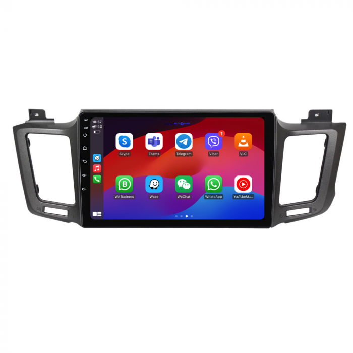 Navigatie Dedicata Toyota Rav 4 (2012-2018), 10 Inch, 6Gb Ram, 128Gb Stocare, Carplay [4]