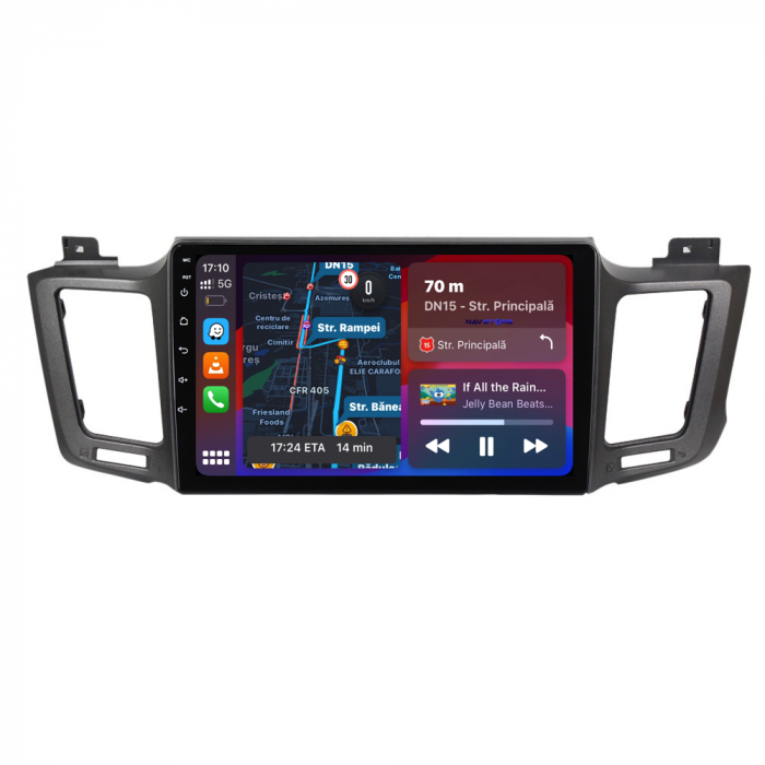 Navigatie Dedicata Toyota Rav 4 (2012-2018), 10 Inch, 6Gb Ram, 128Gb Stocare, Carplay [2]