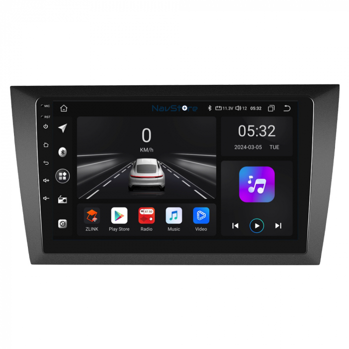 Navigatie Android Dedicata Volkswagen Golf 6 (2009 - 2013), 9 Inch, 4Gb Ram, 64Gb stocare, Bluetooth, WiFi, Carplay [2]