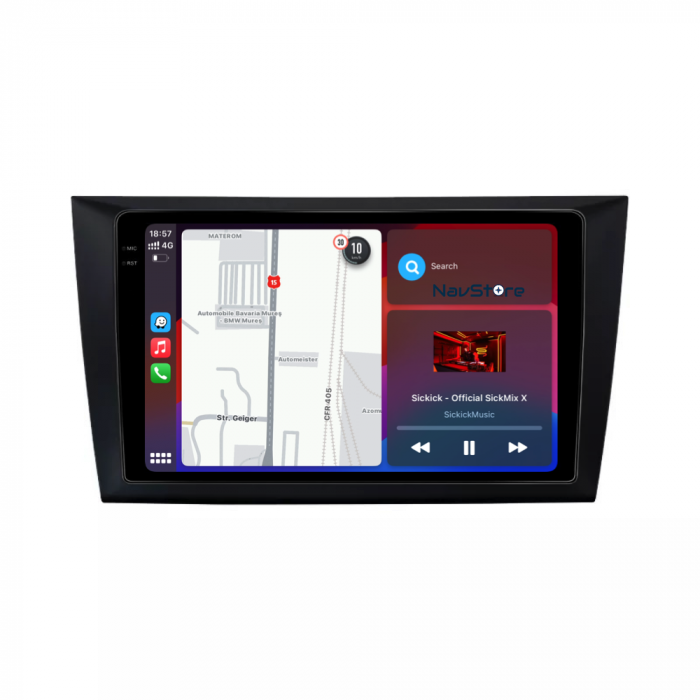Navigatie Android Dedicata Volkswagen Golf 6 (2009 - 2013), Display 2K, 4Gb Ram, 64Gb stocare, Bluetooth, WiFi, Carplay [2]