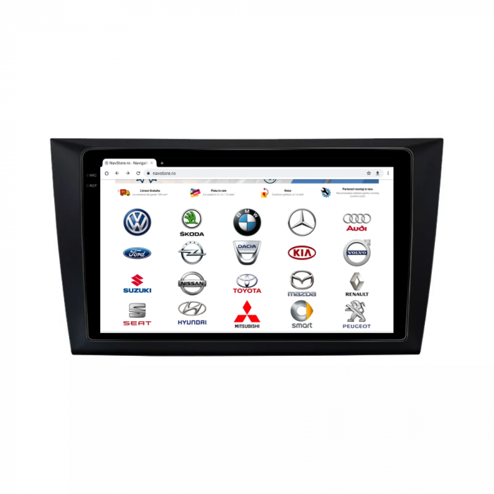 Navigatie Android Dedicata Volkswagen Golf 6 (2009 - 2013), Display 2K, 8Gb Ram, 256Gb stocare, Bluetooth, WiFi, Carplay [6]