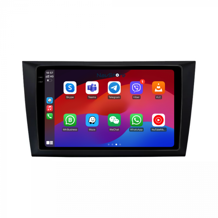 Navigatie Android Dedicata Volkswagen Golf 6 (2009 - 2013), Display 2K, 8Gb Ram, 256Gb stocare, Bluetooth, WiFi, Carplay [1]