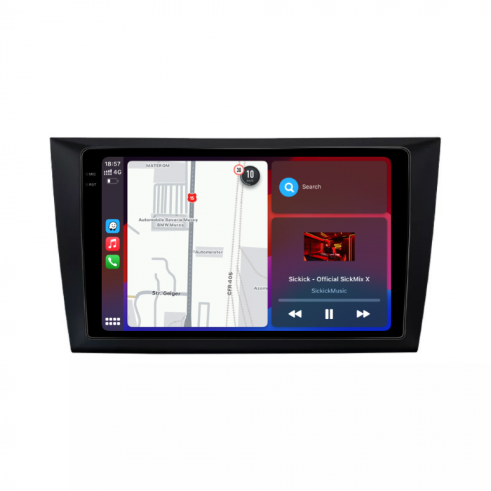 Navigatie Android Dedicata Volkswagen Golf 6 (2009 - 2013), Display 2K, 8Gb Ram, 256Gb stocare, Bluetooth, WiFi, Carplay [2]