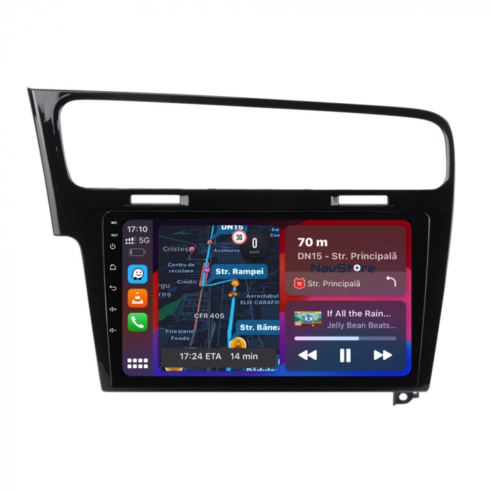 Navigatie Android Dedicata Volkswagen Golf 7 (2013-2020), 10Inch, 4Gb Ram, 64Gb Stocare,Carplay [2]