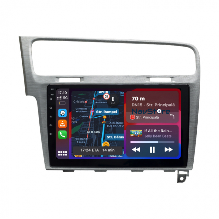 Navigatie Dedicata Volkswagen Golf 7 (2013-2020), 10Inch, 6Gb Ram, 128Gb Stocare, Carplay [2]