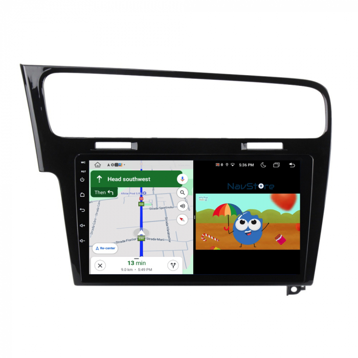 Navigatie Dedicata Volkswagen Golf 7 (2013-2020), 10Inch, 8Gb Ram, 256Gb Stocare,Carplay [5]