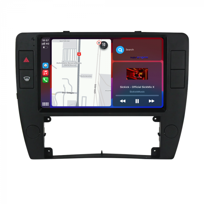 Navigatie Dedicata Volkswagen Passat B5 (2000-2005), 9Inch, 6Gb Ram, 128Gb Stocare, Carplay [3]