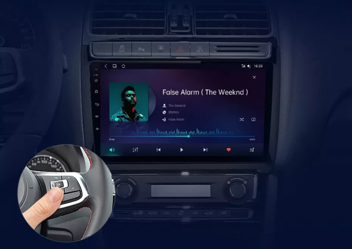Navigatie Dedicata Volkswagen Polo (2009-2018), 9Inch, 6Gb Ram, 128Gb Stocare, Carplay [7]
