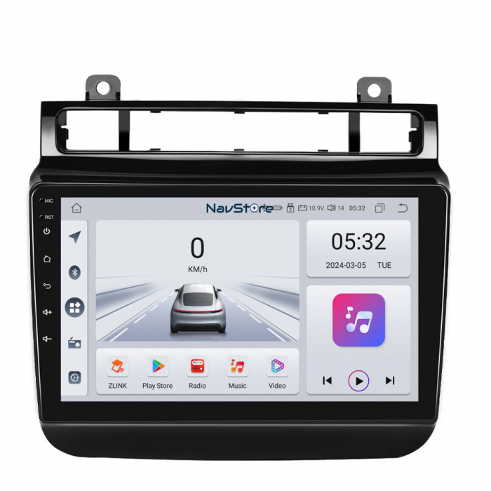 Navigatie Android Dedicata Volkswagen Touareg (2010-2018), 9Inch, 4Gb Ram, 64Gb Stocare, Bluetooth, WiFi, Carplay [1]