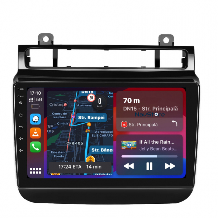 Navigatie Android Dedicata Volkswagen Touareg (2010-2018), 9Inch, 4Gb Ram, 64Gb Stocare, Bluetooth, WiFi, Carplay [4]