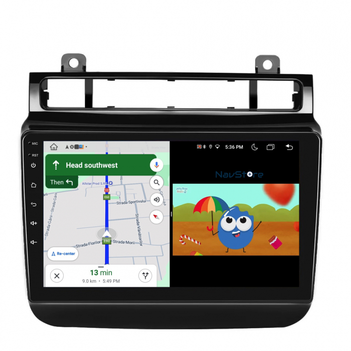 Navigatie Dedicata Volkswagen Touareg (2010-2018), 9Inch, 8Gb Ram, 256Gb Stocare, Carplay [4]