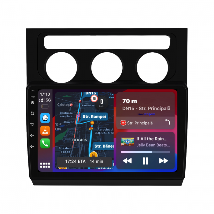 Navigatie Dedicata Volkswagen Touran (2003-2010), 10Inch, 8Gb Ram, 256Gb Stocare, Carplay [2]