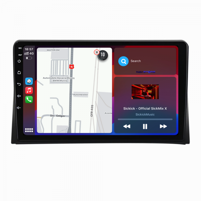 Navigatie Dedicata Volkswagen Transporter/Multivan (2013-2015), 9Inch, 8Gb Ram, 256Gb Stocare, Carplay [3]