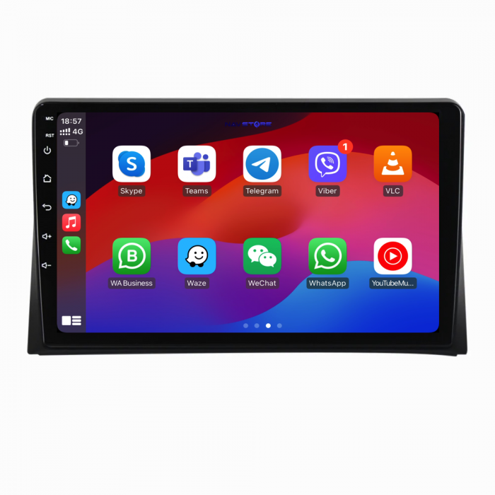 Navigatie Dedicata Volkswagen Transporter/Multivan (2013-2015), 9Inch, 8Gb Ram, 256Gb Stocare, Carplay [4]