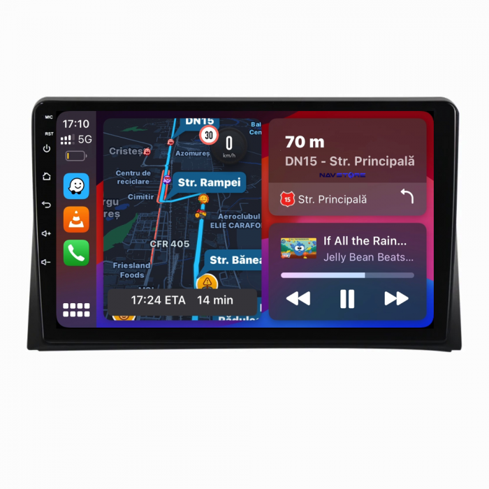 Navigatie Dedicata Volkswagen Transporter/Multivan (2013-2015), 9Inch, 8Gb Ram, 256Gb Stocare, Carplay [2]
