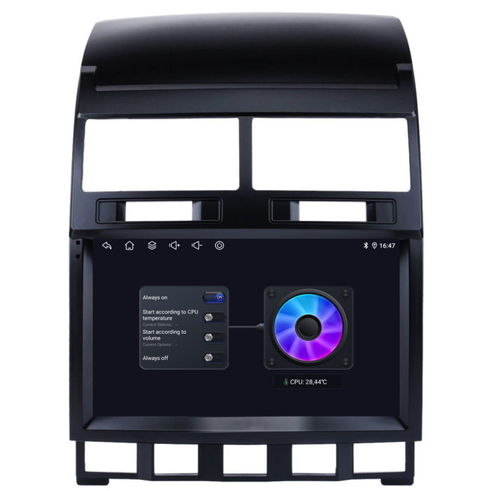 Navigatie Android Volkswagen Touareg (2003-2010), 2K, 12Gb Ram, 256Gb Stocare, Carplay [6]