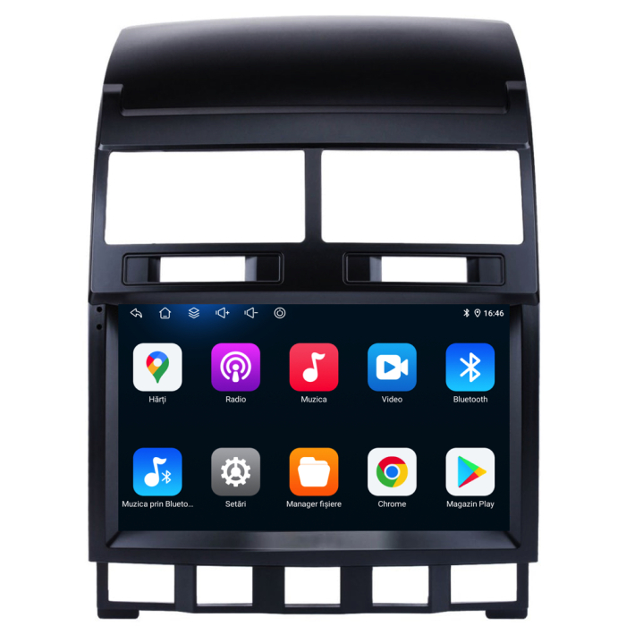 Navigatie Android Volkswagen Touareg (2003-2010), 9Inch, 4Gb Ram, 64Gb Stocare, Carplay [7]