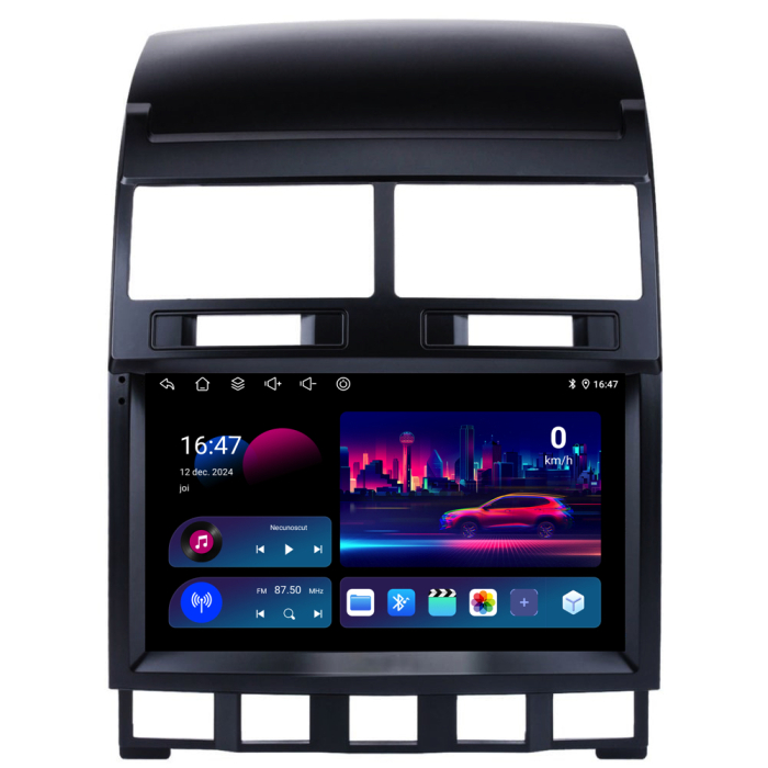 Navigatie Android Volkswagen Touareg (2003-2010), 9Inch, 6Gb Ram, 128Gb Stocare, Carplay [4]