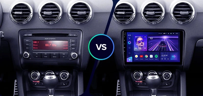Navigatie Auto cu Asistenta AI Teyes CC4 PRO Audi TT 8J 2006-2014 8+128GB 9.5" QLED, Android 13, 5G, 7.1 DSP, CarPlay [3]