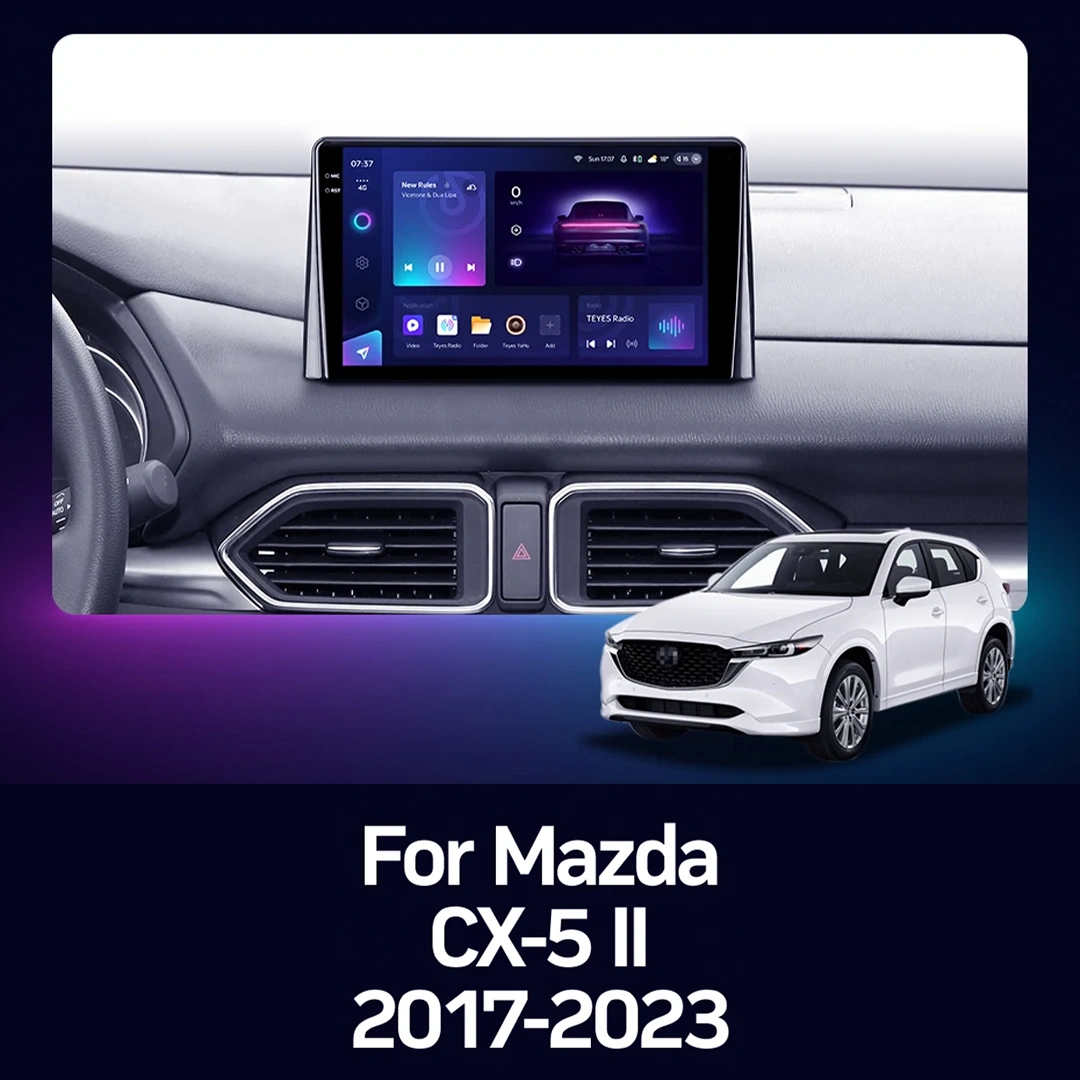Navigatie Auto cu Asistenta AI Teyes CC4 PRO Mazda CX-5 2017-2023 8+128GB 9.5" QLED, Android 13, 5G, 7.1 DSP, CarPlay [2]