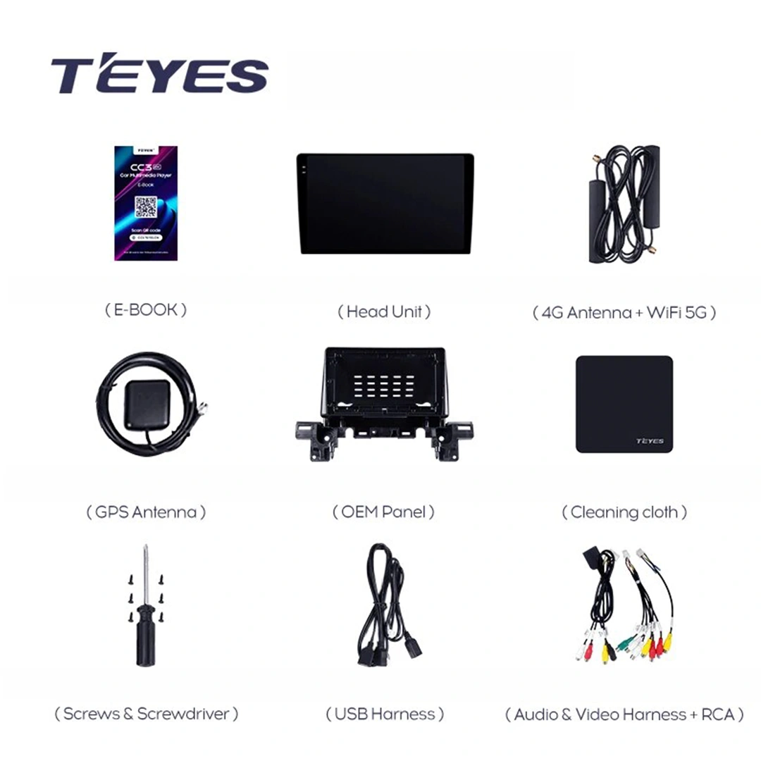 Navigatie Auto cu Asistenta AI Teyes CC4 PRO Mazda CX-5 2017-2023 8+128GB 9.5" QLED, Android 13, 5G, 7.1 DSP, CarPlay [8]