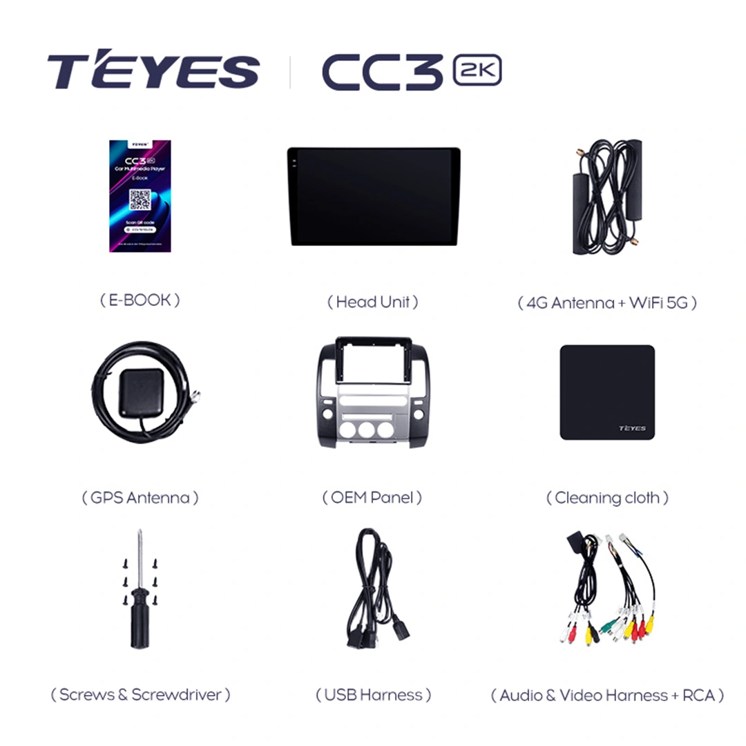 Navigatie Auto cu Asistenta AI Teyes CC4 PRO Nissan Pathfinder 2005-2012 8+128GB 9.5" QLED, Android 13, 5G, 7.1 DSP, CarPlay [8]