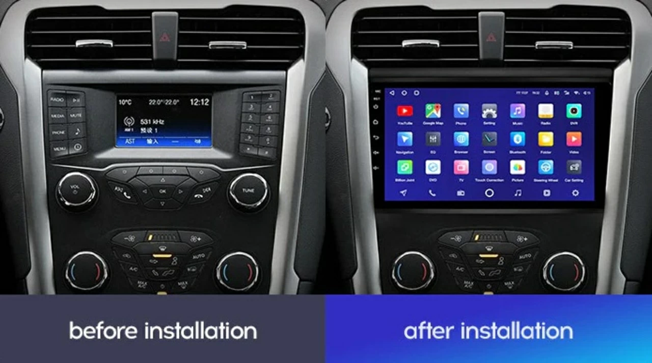 Navigatie Auto Teyes CC3 2K 360 Ford Mondeo 4 2014-2022 6+128GB 9.5" QLED Octa-core 2Ghz Android 4G Bluetooth 5.1 DSP [3]